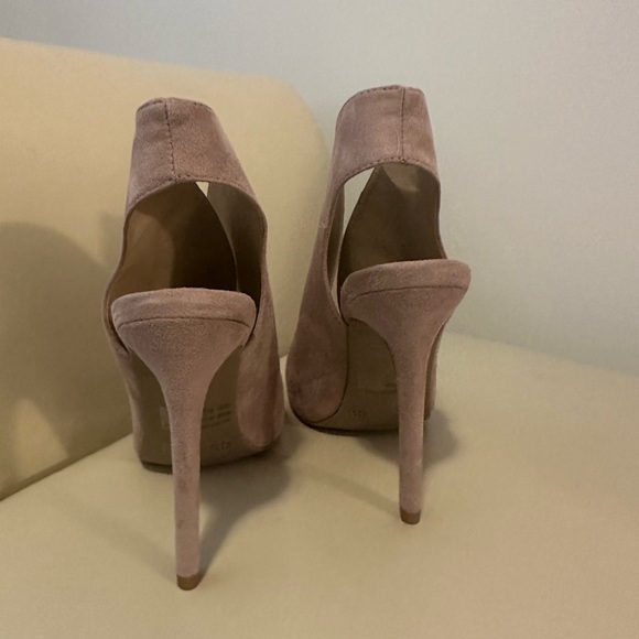 6.5W Pink Open Toe Heels - Picture 4 of 4